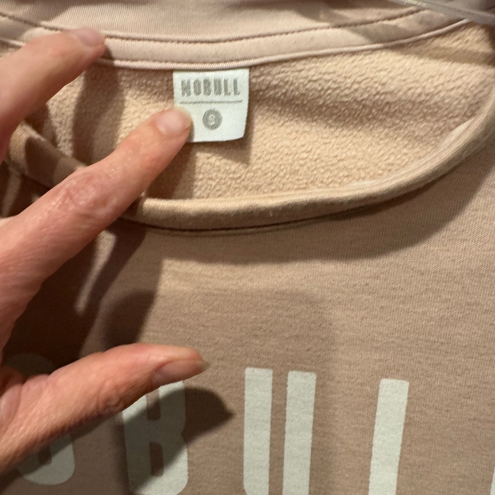 NOBULL Light Pink Crewneck Sweatshirt - Picture 2 of 2
